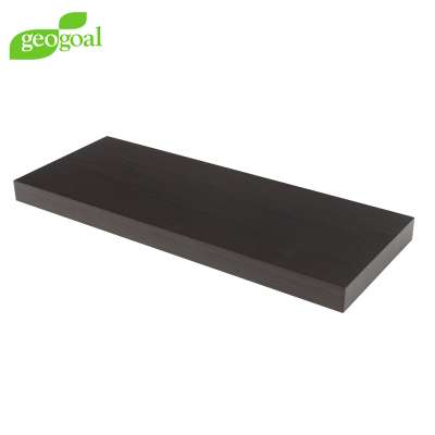 Classic MDF Hollow structure Floating Wall shelf Square Shelf with brackets